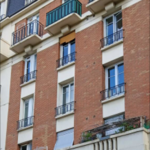 Détail de façade existante